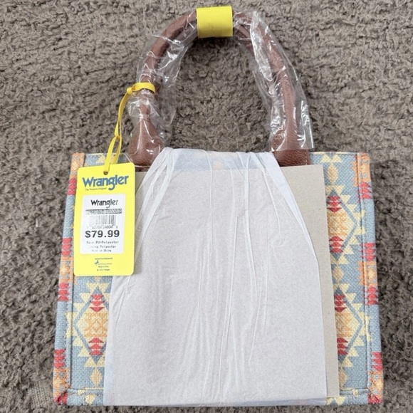 Wrangler Multicolor Patterned Tote Bag - Picture 2 of 3